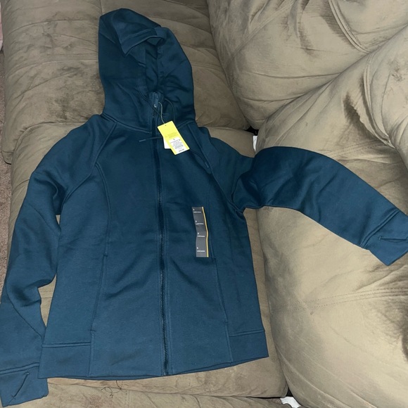Women’s Fleece Full Zip Up All in Motion Target Brand Size Small - Picture 1 of 4